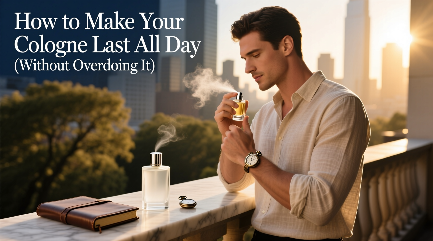 how to make your cologne or perfume last all day without overdoing it