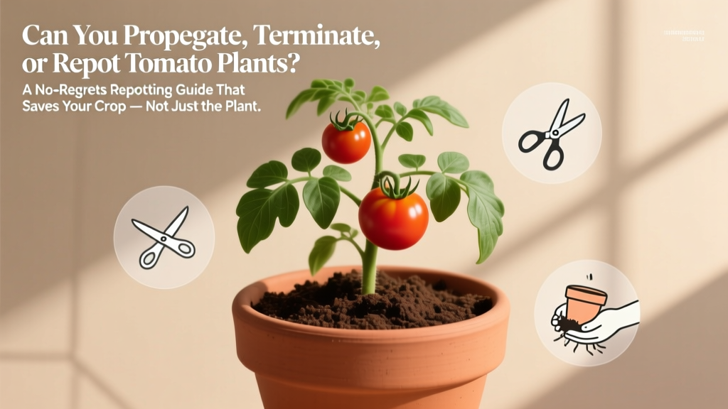 Tomato Repotting Guide: When & How to Repot Right
