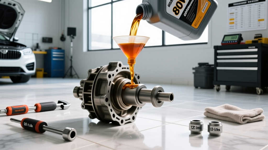 Step-by-Step 80W90 Differential Fluid Change Guide