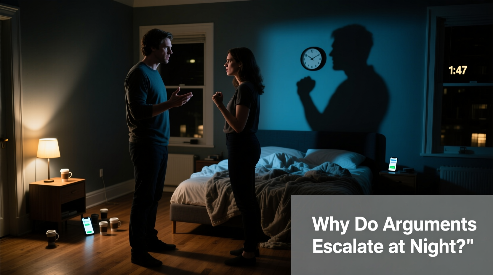 why do arguments escalate at night psychology behind late hour fights
