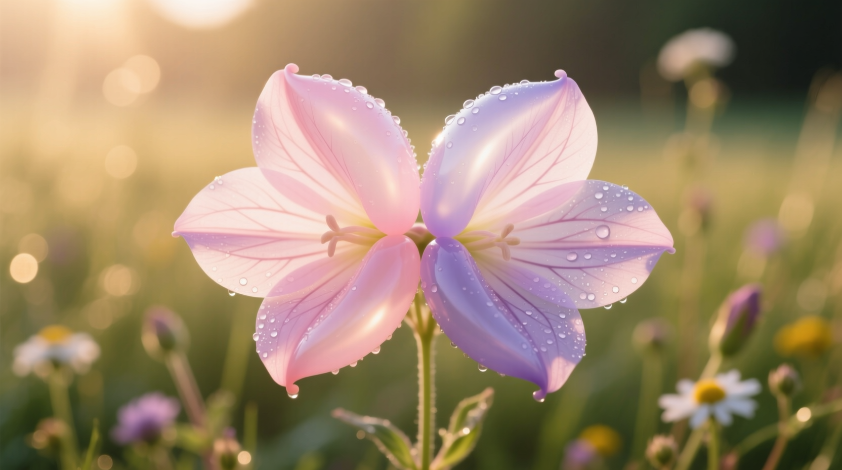 double balloon flower