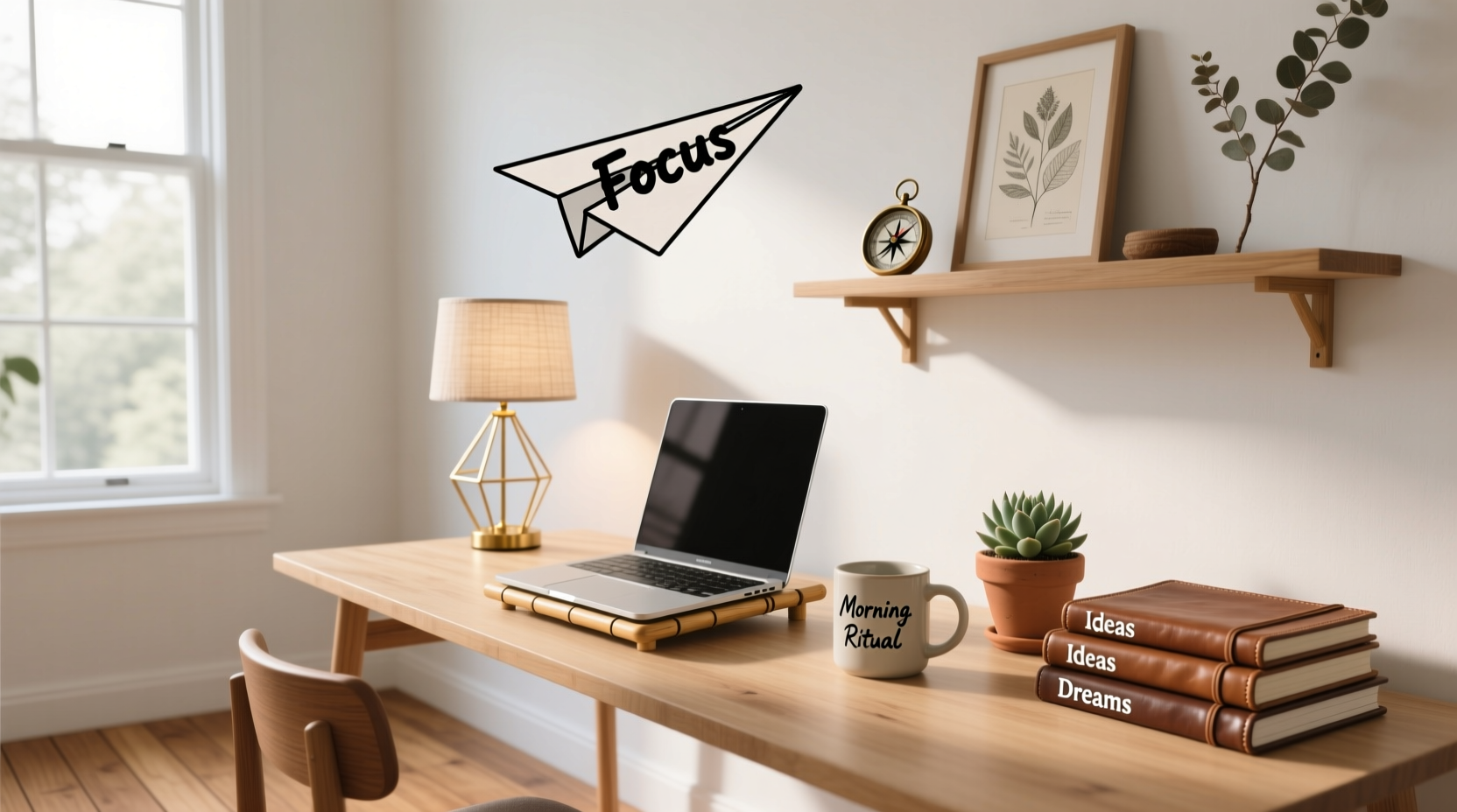 how to personalize your workspace with functional aesthetic touches