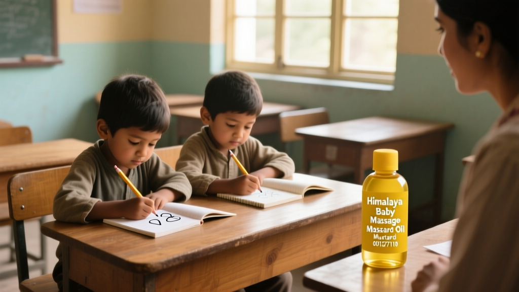Himalaya Baby Massage Oil Mustard (001277118): Evidence-Based Safety, Efficacy, and Developmental Benefits for Infants