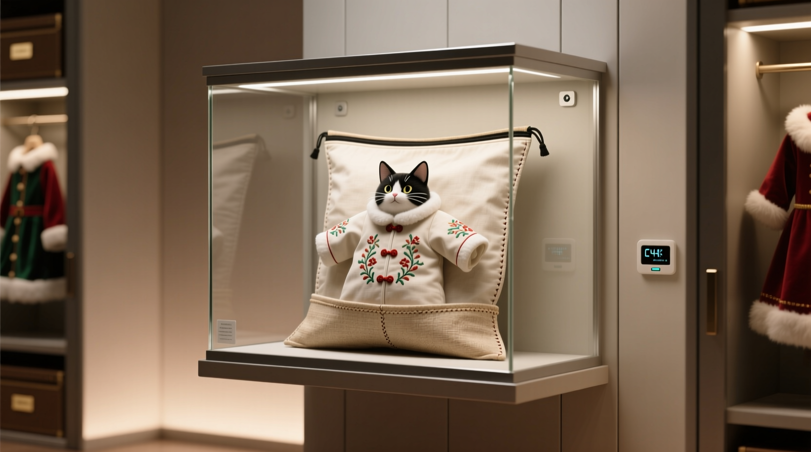 closet organization tips for pet holiday costumes