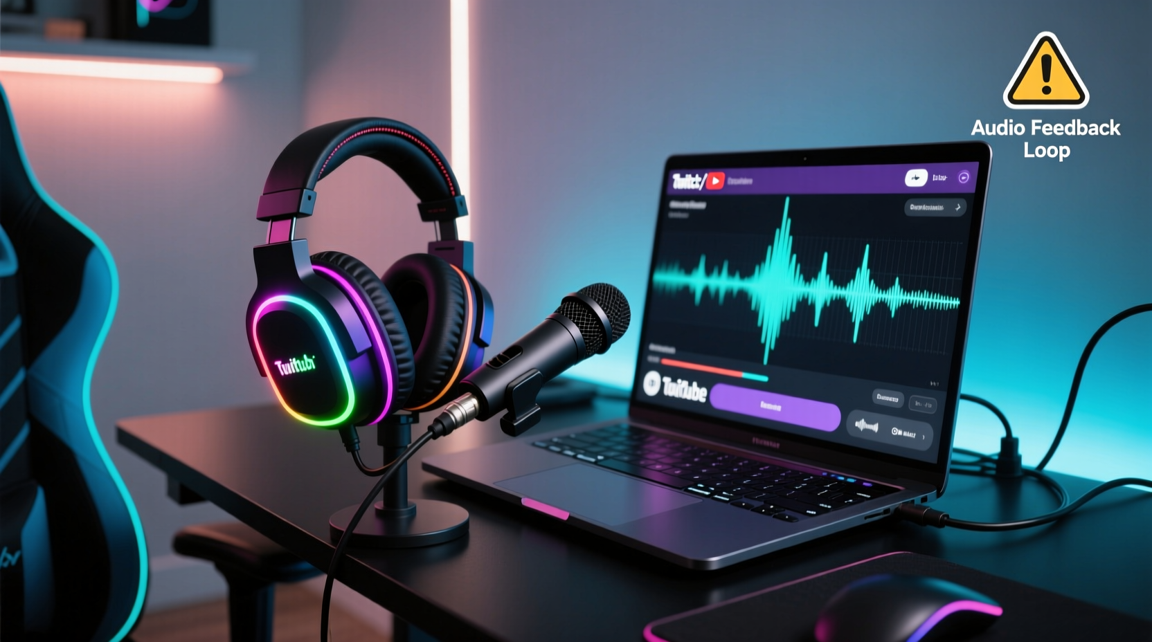 gaming headset mic echo issues how to fix audio feedback during streams