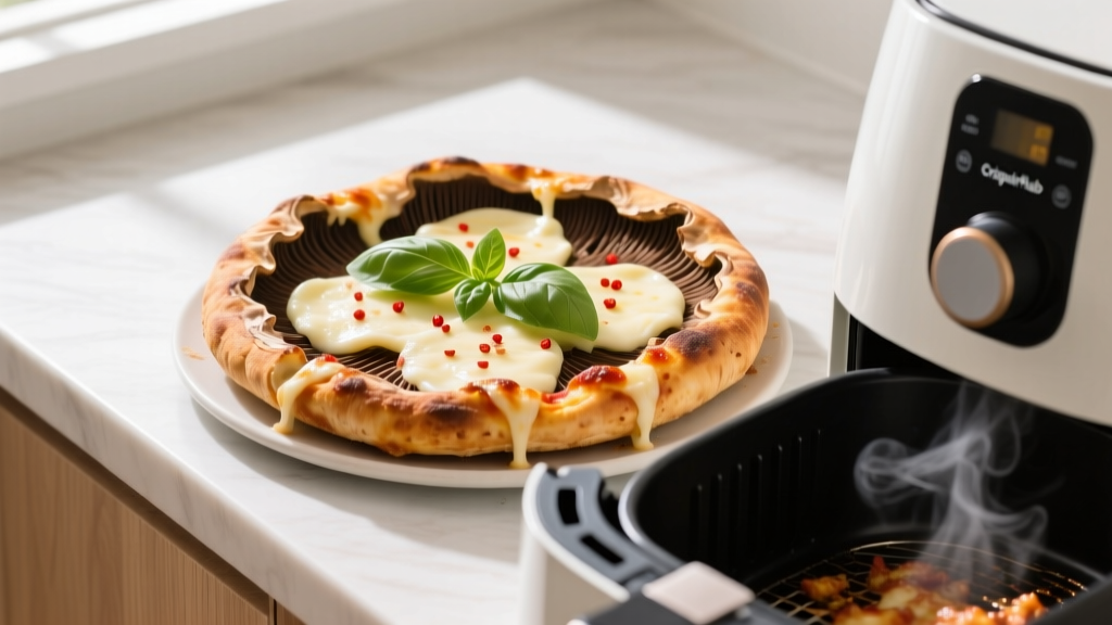 Keto Portobello Pizza in Air Fryer (Crispy & Low-Carb)