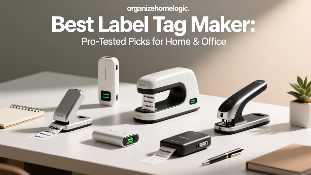 Best Label Tag Maker: Pro-Tested Picks for Home & Office