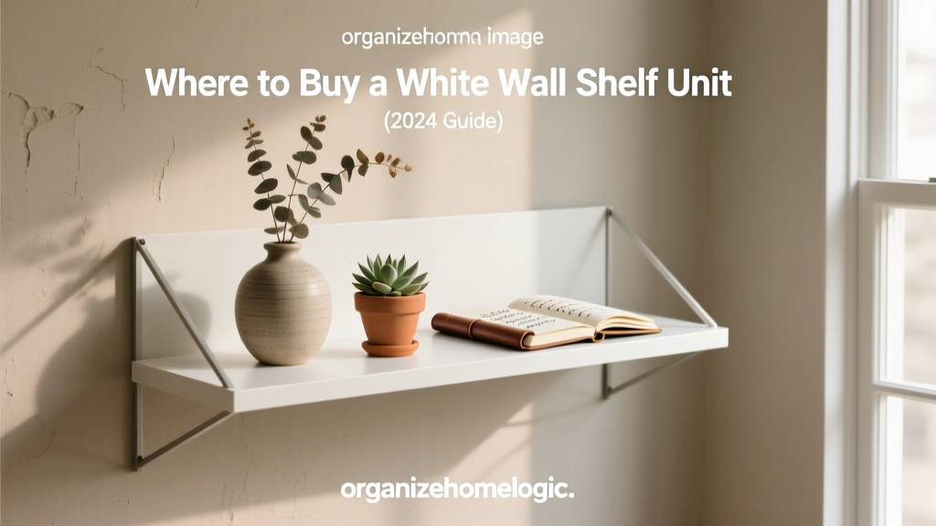 Where to Buy a White Wall Shelf Unit (2024 Guide)