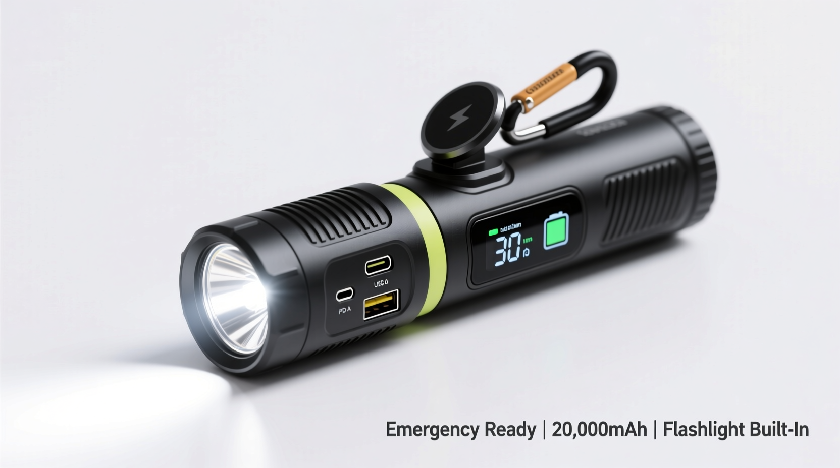 best portable power banks with flashlight feature for emergency kits