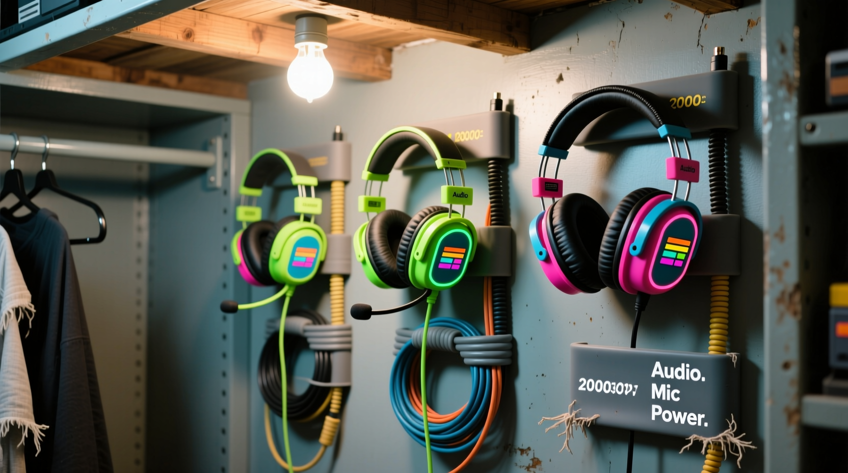 closet organization tips repurpose gaming cables