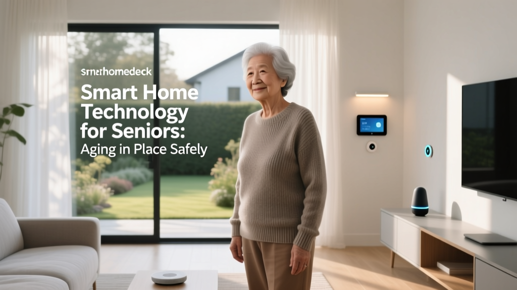 Smart Home Technology for Seniors: Aging in Place Safely