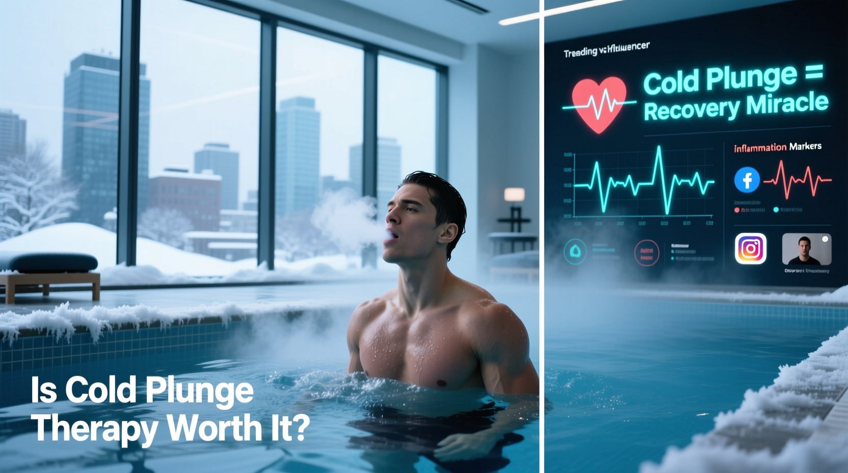 is cold plunge therapy worth the hype for recovery or just an influencer trend