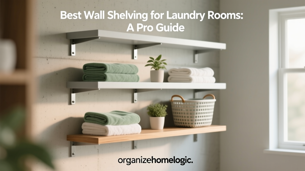 Best Wall Shelving for Laundry Rooms: A Pro Guide