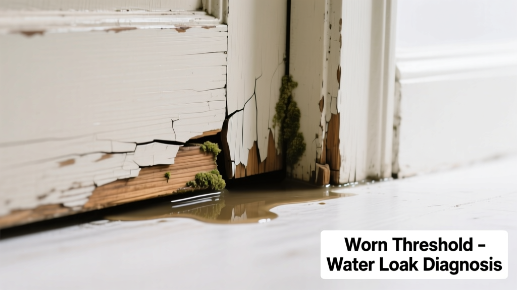 Worn Door Threshold Leaking Water: Quick Diagnosis