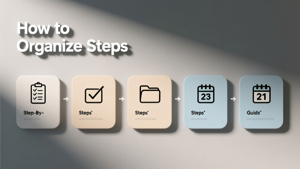 How to Organize Anti-Aging Steps