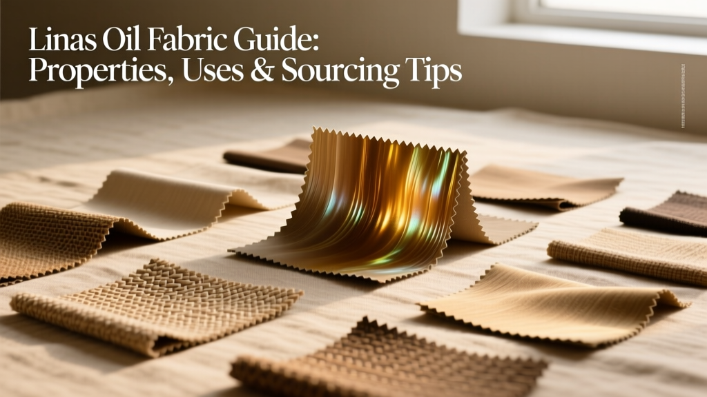 Linas Oil Fabric Guide: Properties, Uses & Sourcing Tips