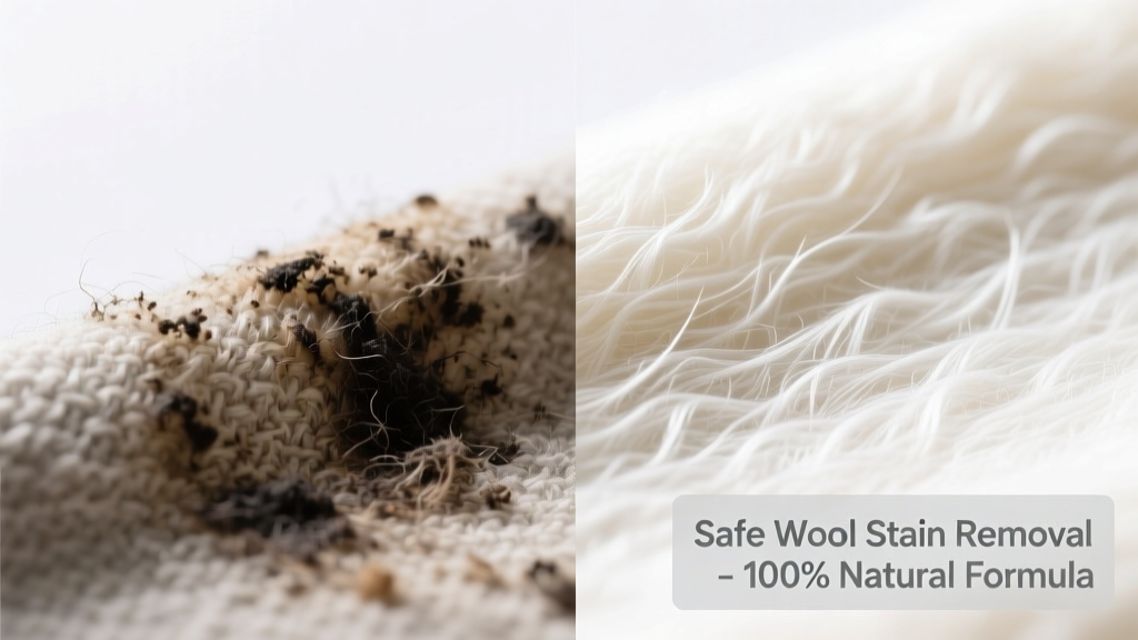 How to Remove Pet Stain from Wool Safely