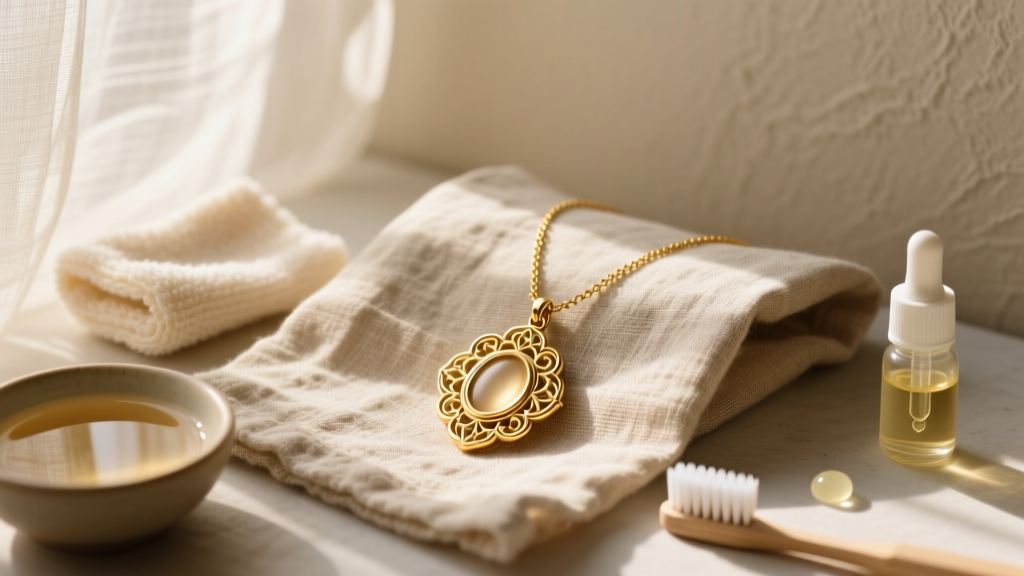 How to Clean a Gold Pendant Necklace: Pro Care Guide
