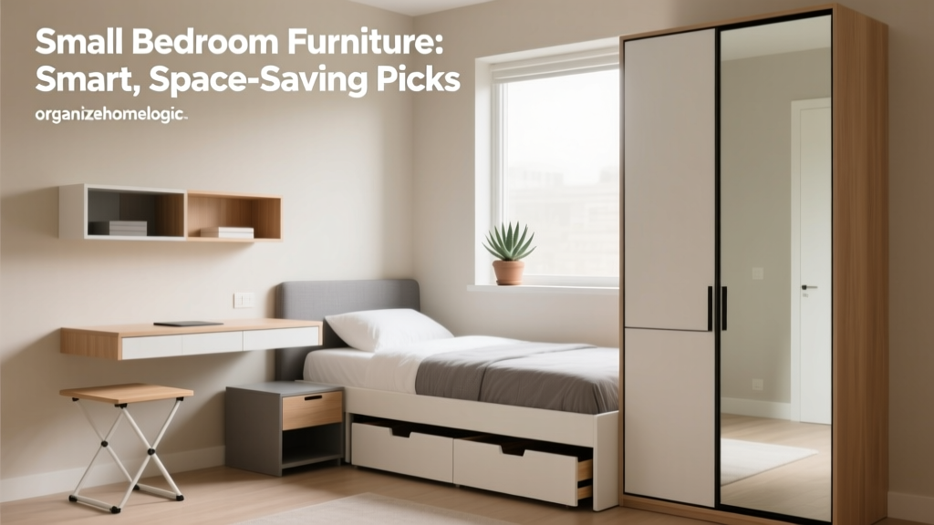 Small Bedroom Furniture: Smart, Space-Saving Picks