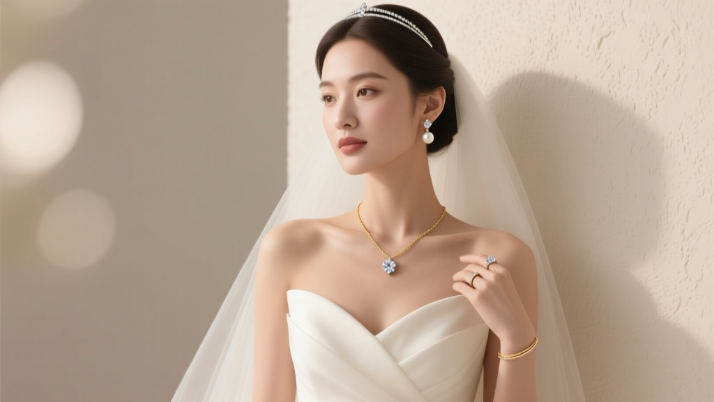 How Much Jewelry to Wear on Wedding Day (2026)