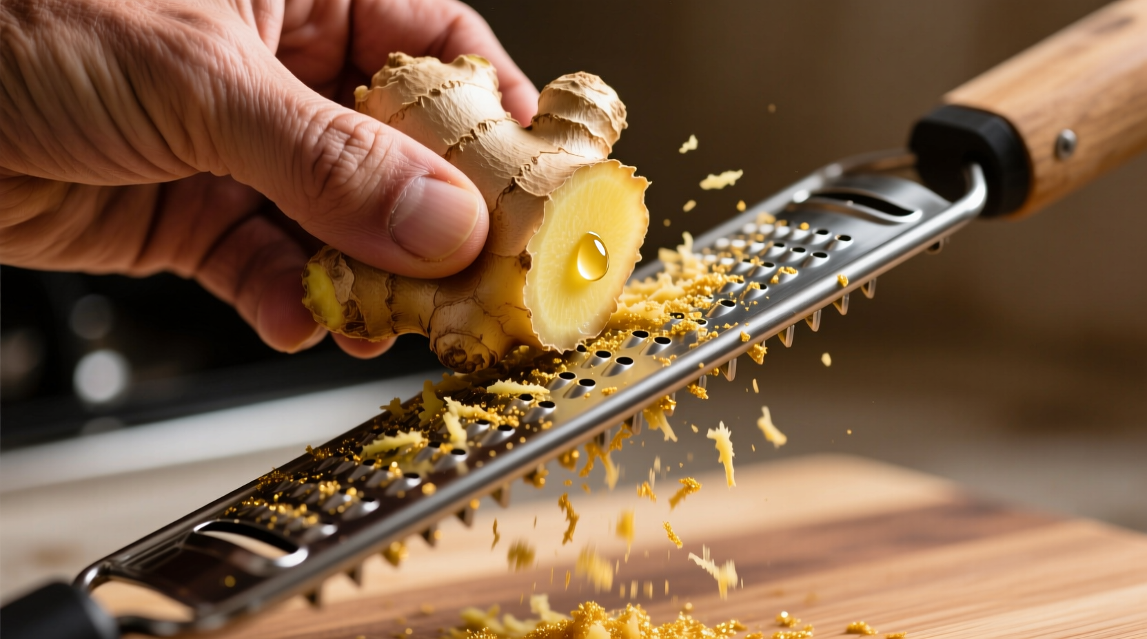 Ingwer reiben: Die 5 besten Methoden für perfekte Fäden