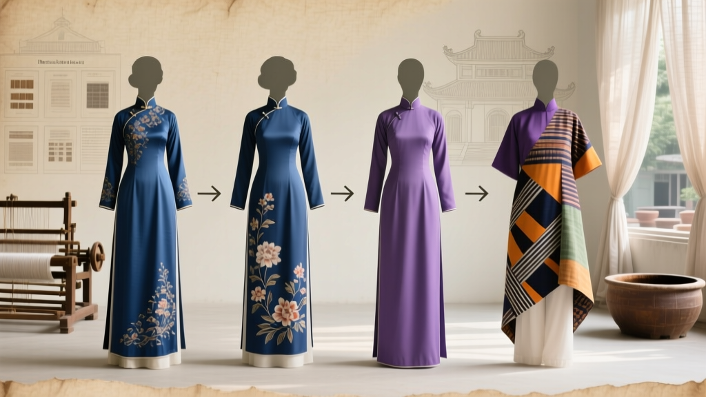Vietnamese Ao Dai Evolution From 19th Century To Modern Fits