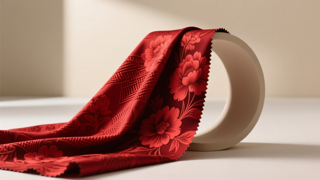 Red Floral Dress Fabric: A Designer’s Guide