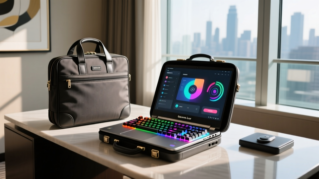 Stuart and Lau The Cary Briefcase: Ultimate Mobile Gaming Loadout