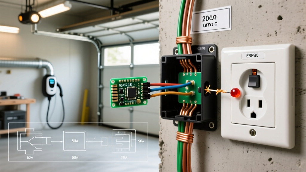 Garage Electrical Outlet Wiring Diagrams & NEC Guide