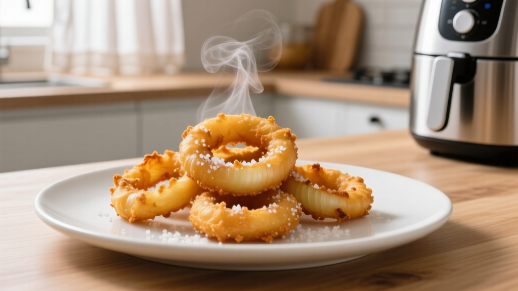 Crispy Air Fryer Onion Rings (Easy & Healthy!)