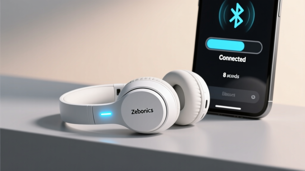 Zebronics Wireless Headphones: Pair with Mobile in 90 Sec