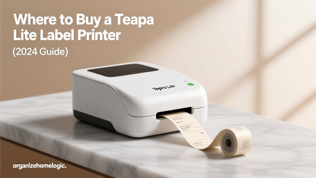 Where to Buy a Tepra Lite Label Printer (2024 Guide)