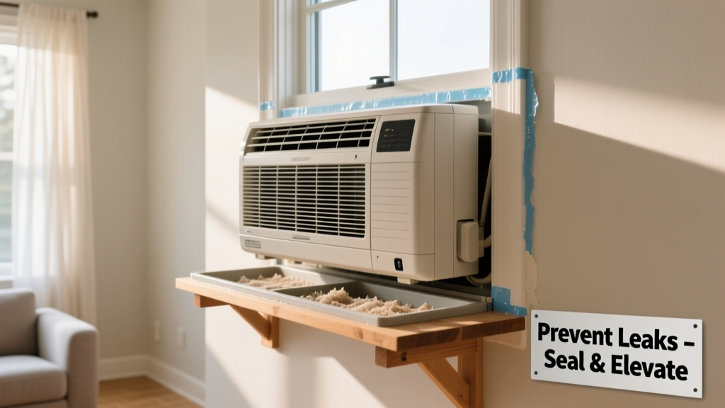 How to Prevent Window AC Unit Leaking