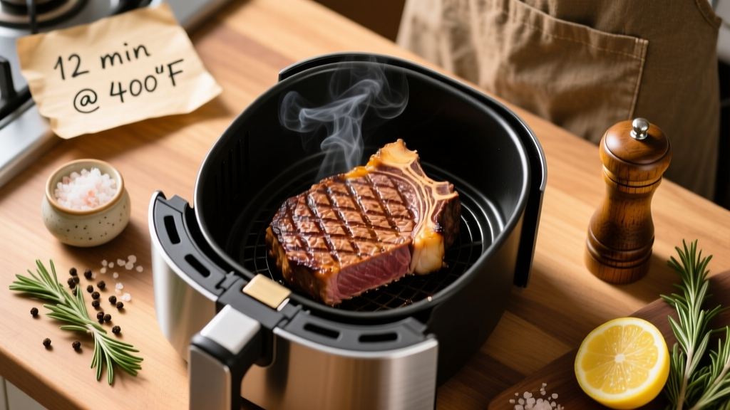 Air Fryer Sirloin Steak: Perfect Time & Temp