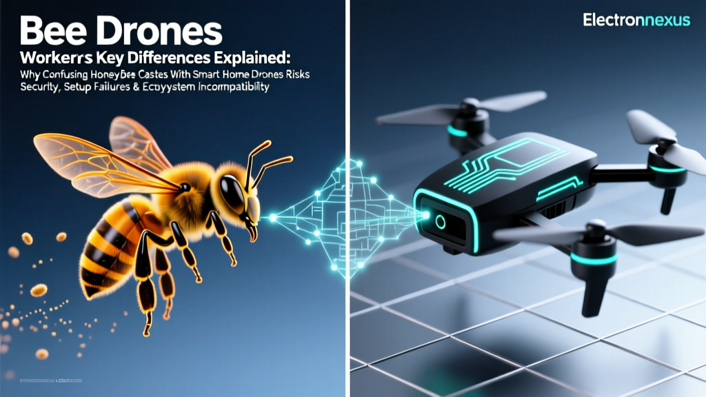 Bee Drones Workers Key Differences Explained: Why Confusing Honeybee Castes With Smart Home Drones Risks Security, Setup Failures & Ecosystem Incompatibility
