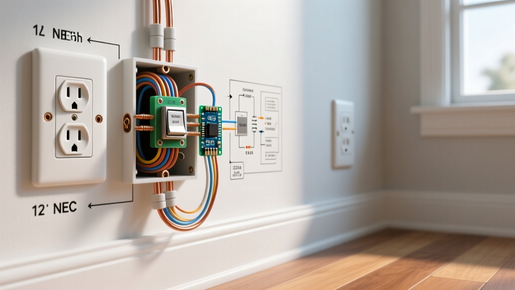 Standard Electrical Outlet Height: NEC Codes & Room Guide