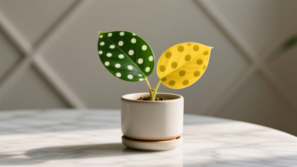 Can I Propagate Polka Dot Plant With Yellow Leaves?