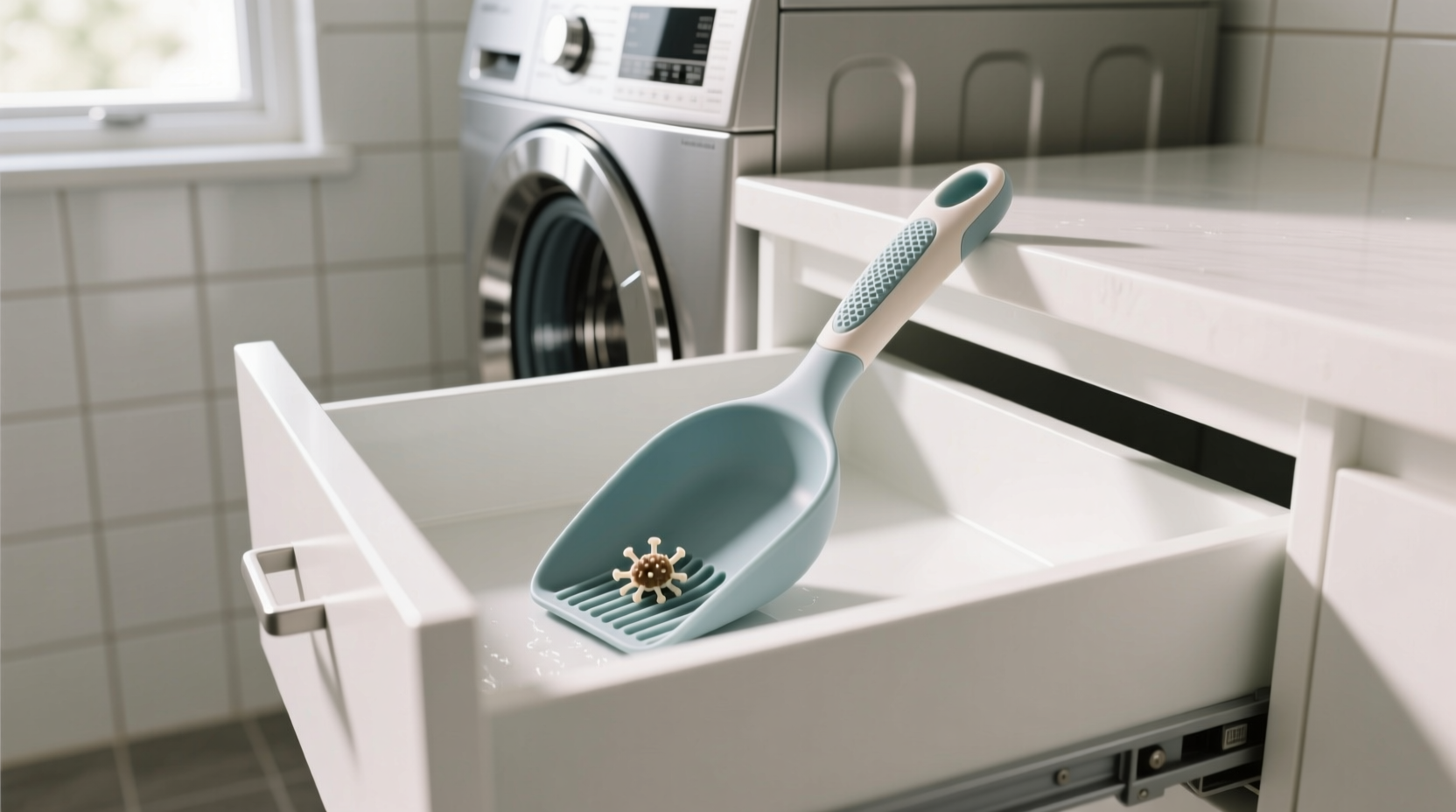 how to clean silicone pet food scoops
