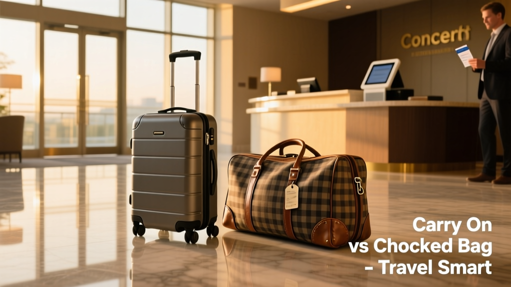 Carry-On vs Checked Bag: What Every Traveler Needs to Know Before Booking Accommodations