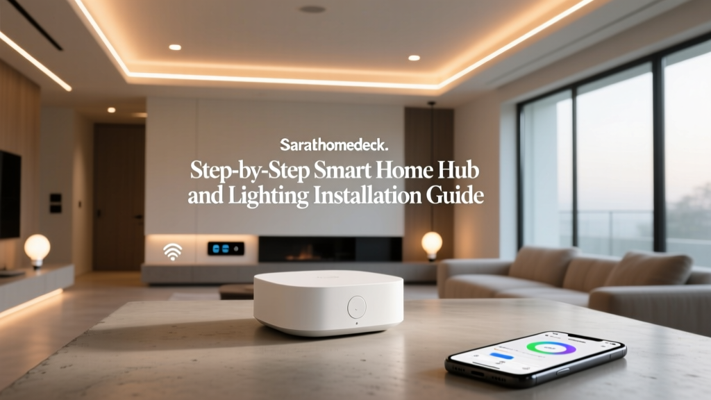 Step-by-Step Smart Home Hub and Lighting Installation Guide