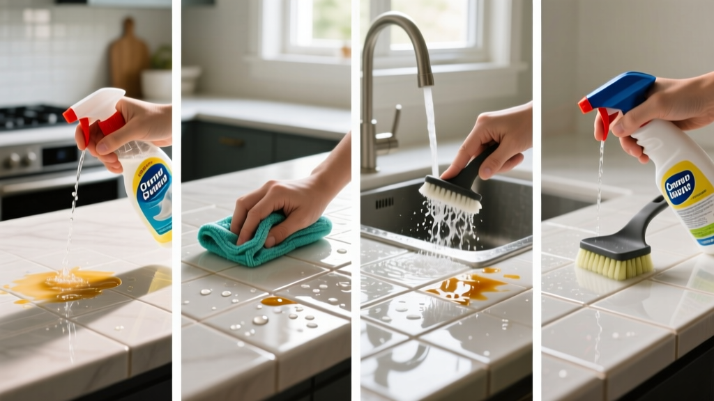 Tested: How to Get Cooking Spray Out of Tile Easily