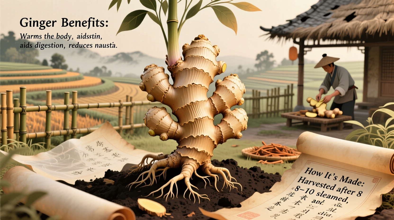 ground ginger uses benefits and how its made