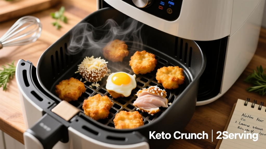 Crispy Keto Nuggets in the Air Fryer (Under $2/Serving)