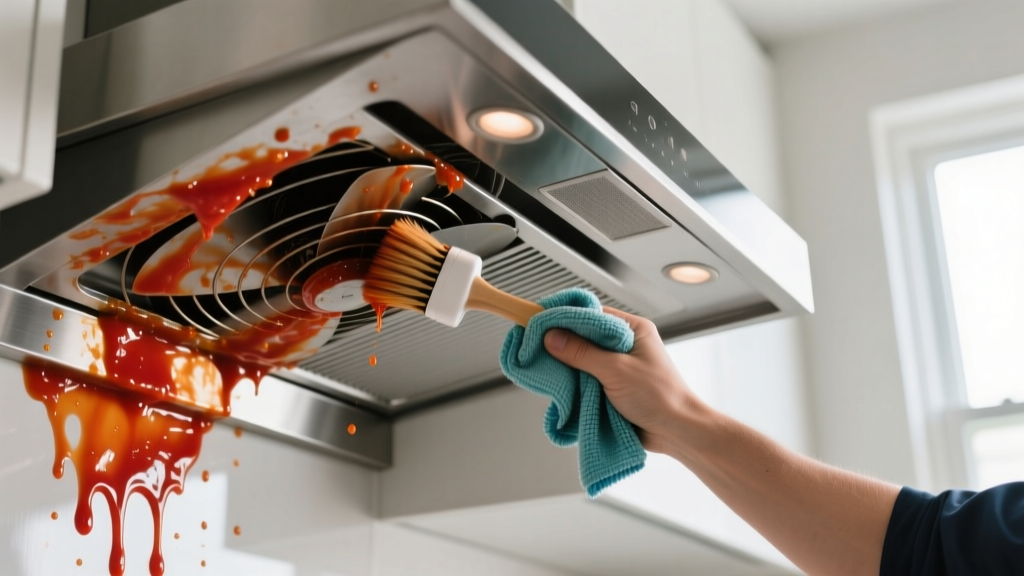 Tested: How to Get Tomato Sauce Out of Exhaust Fan Fast