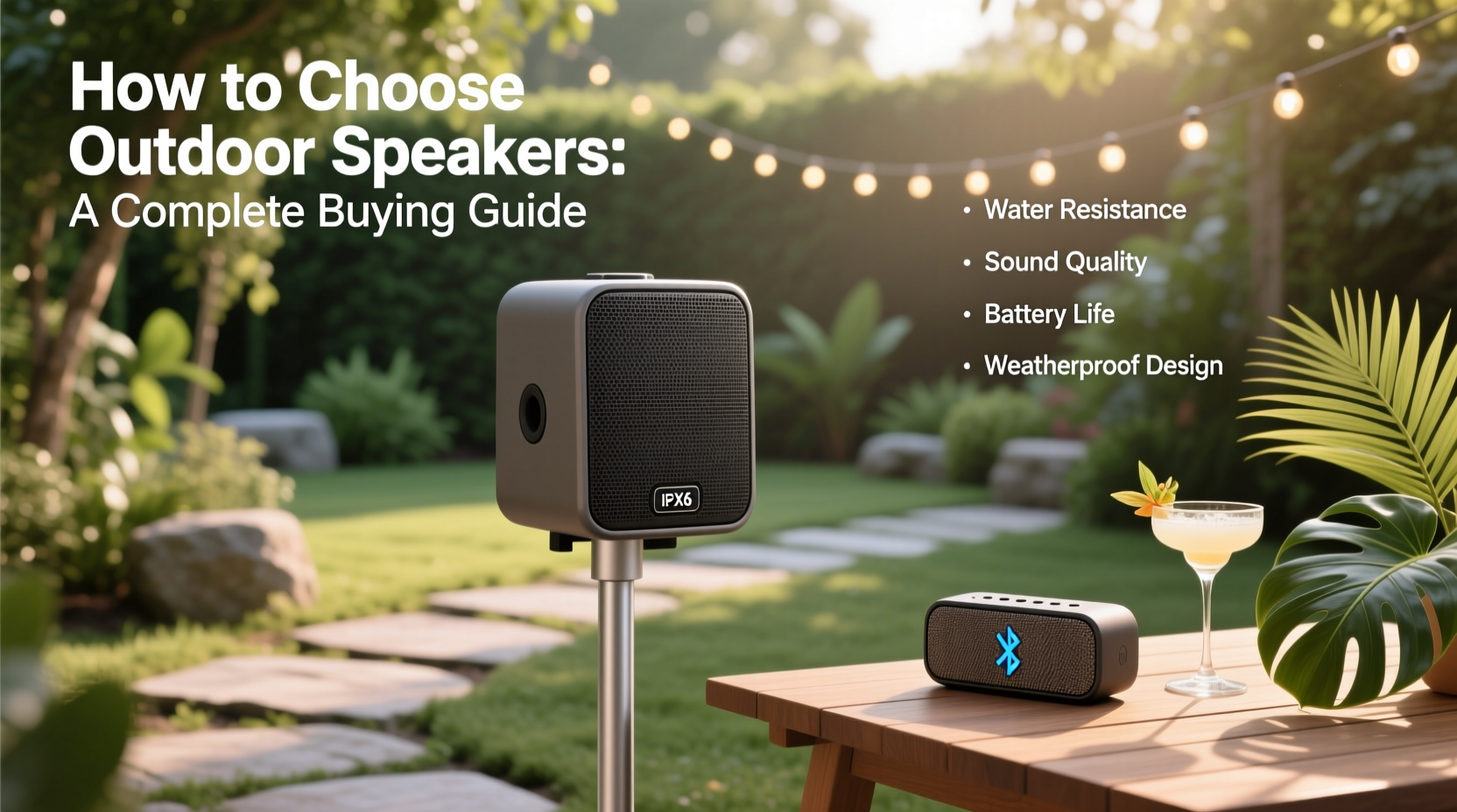 How to Choose Outdoor Speakers: A Complete Buying Guide