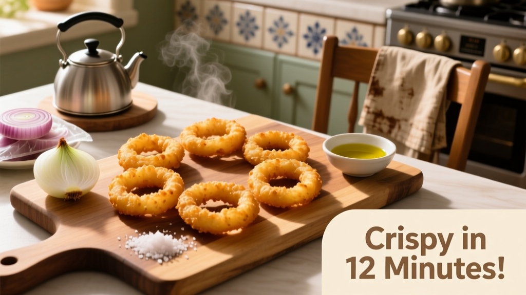 Frozen Onion Rings in Instant Pot Air Fryer: Crispy Guide