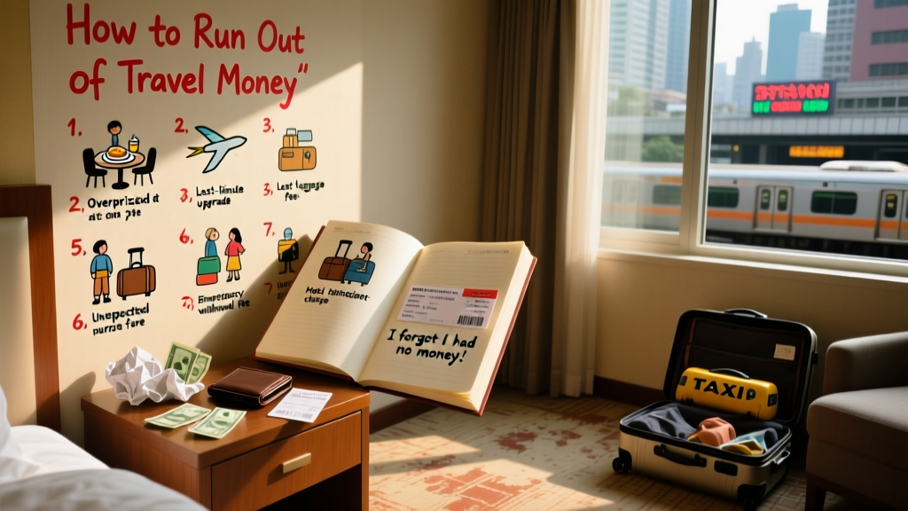 An 8-Step Plan for Running Out of Travel Money: A Realistic, Actionable Survival Guide