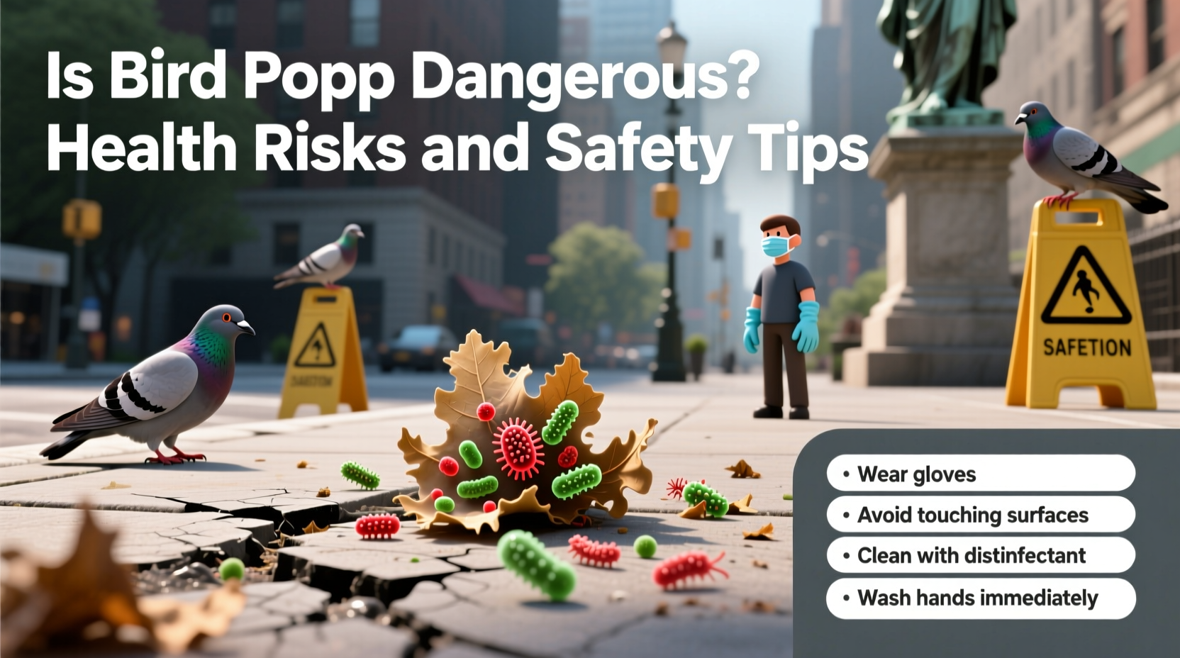 Is Bird Poop Dangerous? Health Risks and Safety Tips