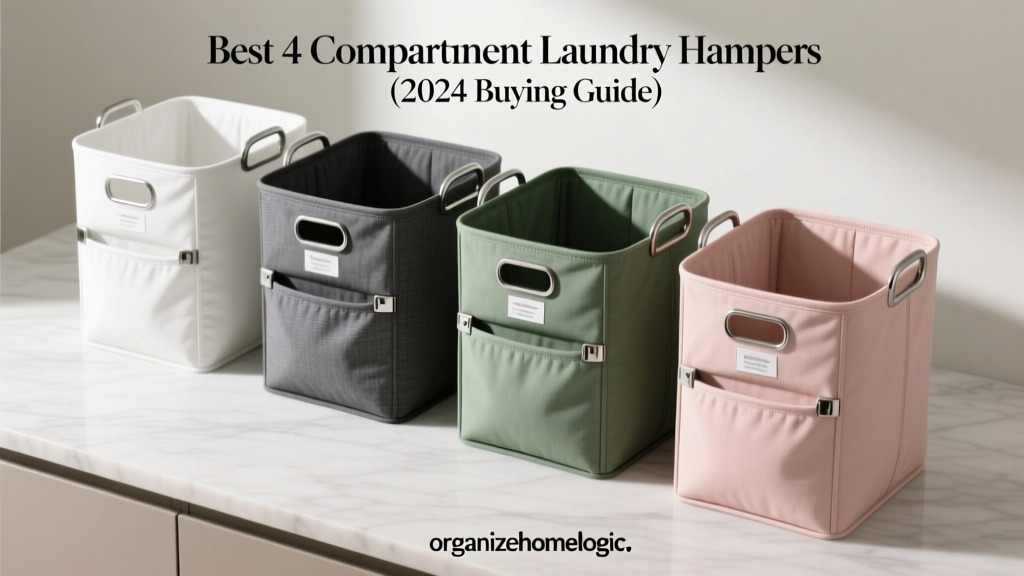 Best 4 Compartment Laundry Hampers (2024 Buying Guide)