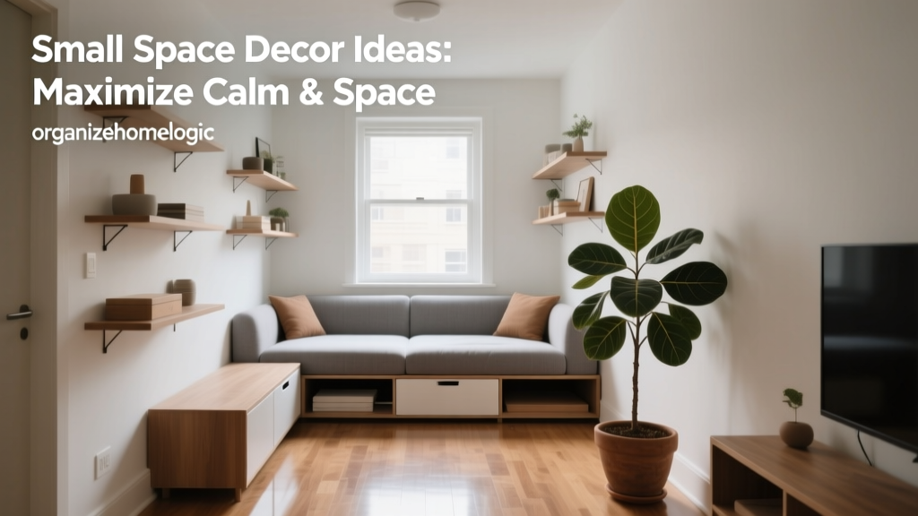 Small Space Decor Ideas: Maximize Calm & Space
